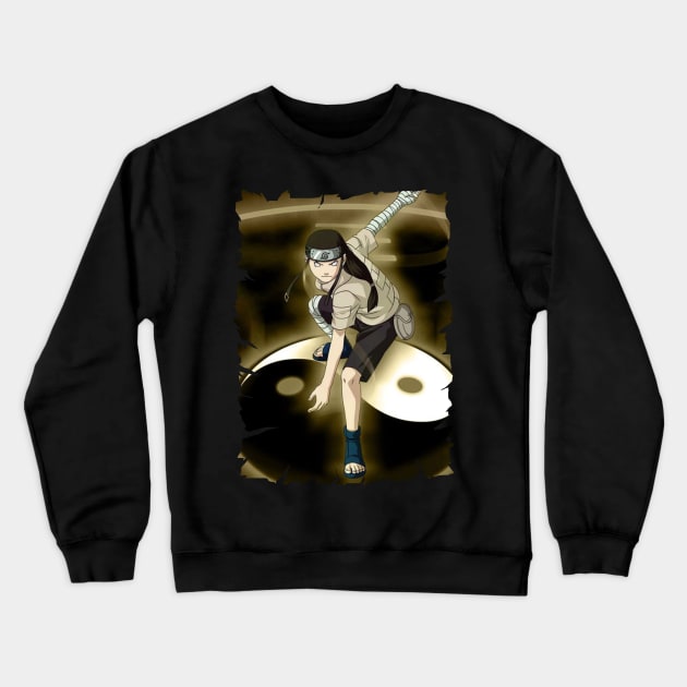 NEJI HYUGA ANIME MERCHANDISE Crewneck Sweatshirt by julii.draws